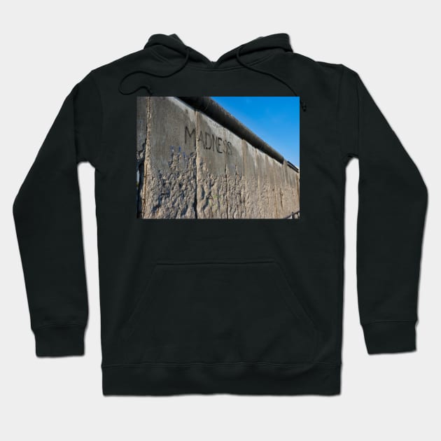 The Madness of Walls - Berlin Hoodie by GrahamCSmith